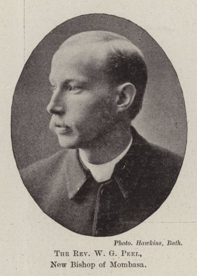 Pastor W G Peel, ny biskop av Mombasa av English Photographer