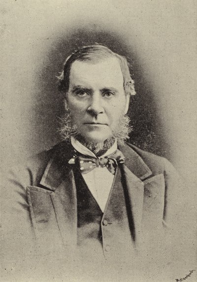The Right Hon Sir Augustus Paget, GCB, Hennes Majestäts ambassadör i Wien av English Photographer