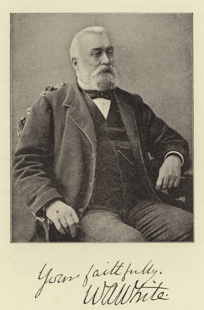 The Right Hon Sir William White, GCB, Hennes Majestäts ambassadör i Turkiet av English Photographer