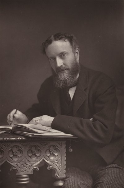 Den rätta ärade Sir M Hicks-Beach av English Photographer