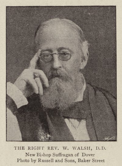 Den högra pastor W Walsh, DD av English Photographer