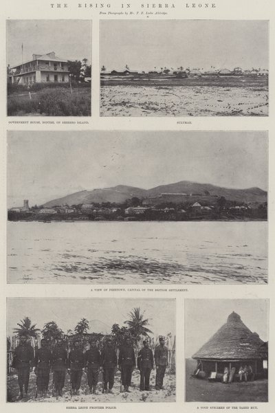 Resningen i Sierra Leone av English Photographer
