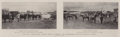 Royal Agricultural Society Show i Carlisle, det sextiofjärde och sista provinsmötet av English Photographer