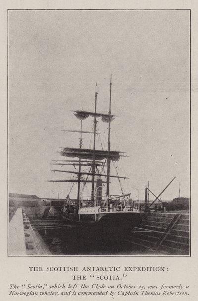 Scottish Antarctic Expedition, Scotia av English Photographer
