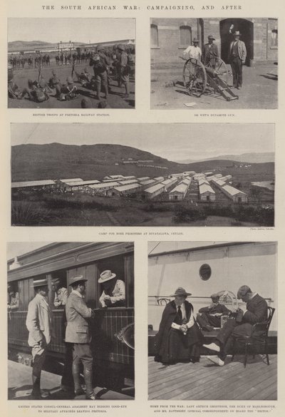 Sydafrikanska kriget, kampanjer och efter av English Photographer