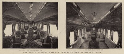 South Eastern Railway Companies New Vestibul Train av English Photographer