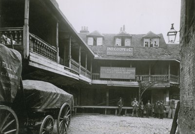 The Tabard Inn, Southwark av English Photographer