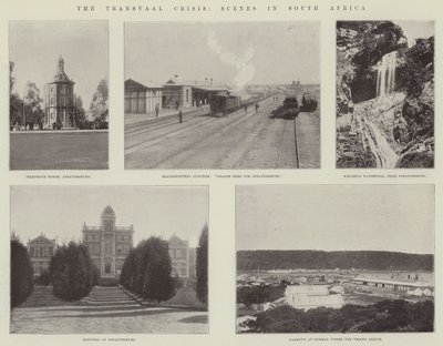 Transvaal-krisen, scener i Sydafrika av English Photographer