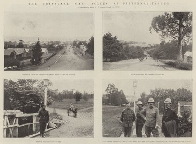Transvaalkriget, scener i Pietermaritzburg av English Photographer