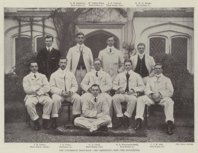 University Boat-Race, Cambridge Crew, Favoriterna av English Photographer