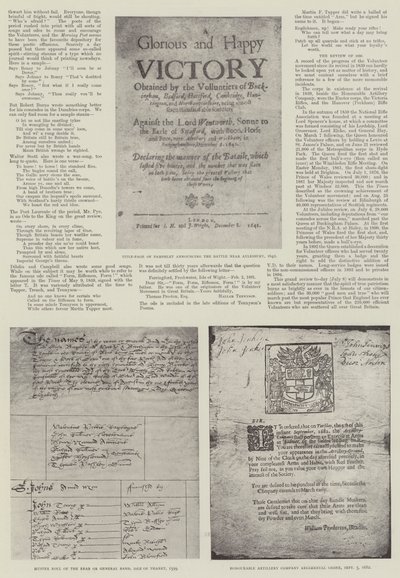 Volontärens hundraårsjubileum, 1799-1899 av English Photographer