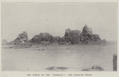 The Wreck of the Mohegan, the Manacle Rocks av English Photographer