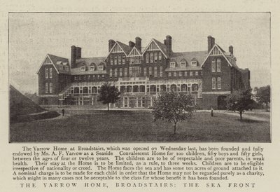 Yarrow Home, Broadstairs, Sea Front av English Photographer