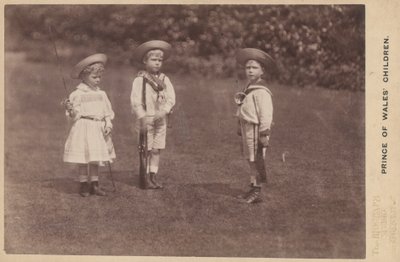 Barnen till Edward, prins av Wales av English Photographer