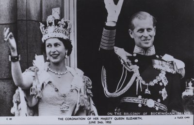 Kröningen av hennes majestät drottning Elizabeth, 2 juni 1953 (s/v foto) av English Photographer