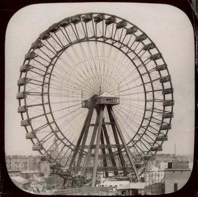 Det stora hjulet vid Earls Court, London av English Photographer
