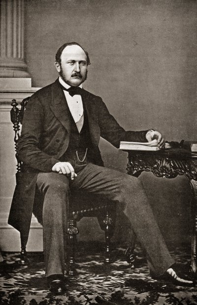 Det sista porträttet av HKH Prins Albert (1819-65) av English Photographer