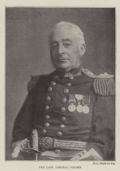 Avlidne amiral Colomb av English Photographer