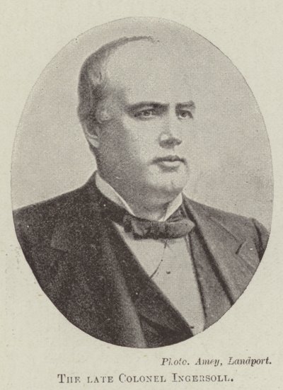 Den framlidne översten Ingersoll av English Photographer