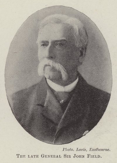 Den avlidne general Sir John Field av English Photographer