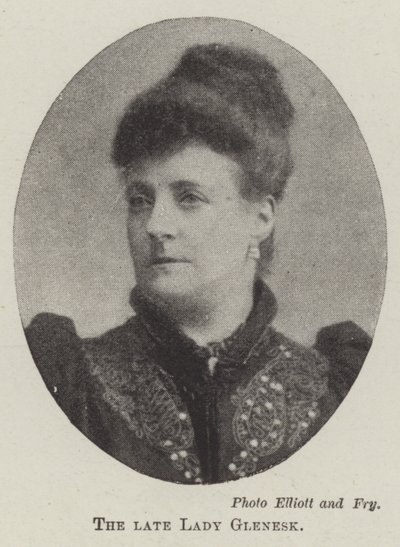 Den framlidna Lady Glenesk av English Photographer