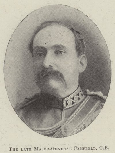 Den avlidne generalmajor Campbell, CB av English Photographer