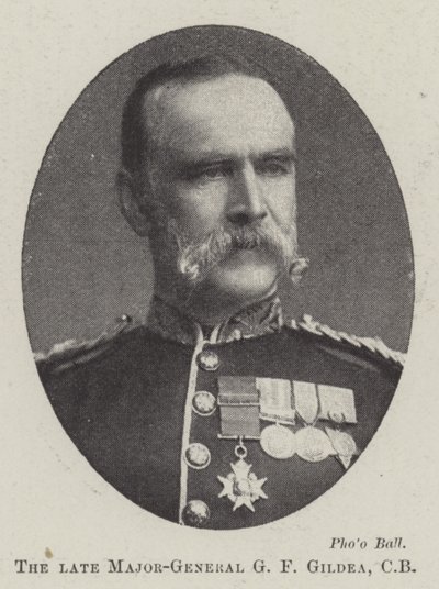 Den framlidne generalmajoren GF Gildea, CB av English Photographer