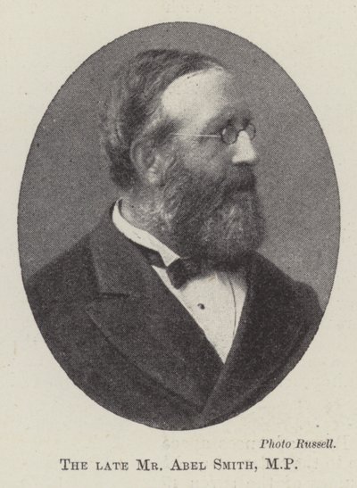 Den bortgångne herr Abel Smith, MP av English Photographer