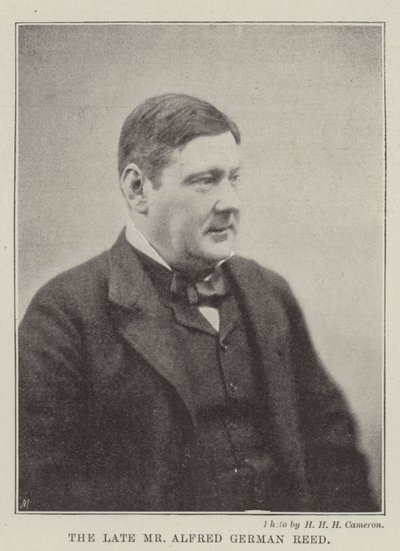 Den framlidne herr Alfred German Reed av English Photographer