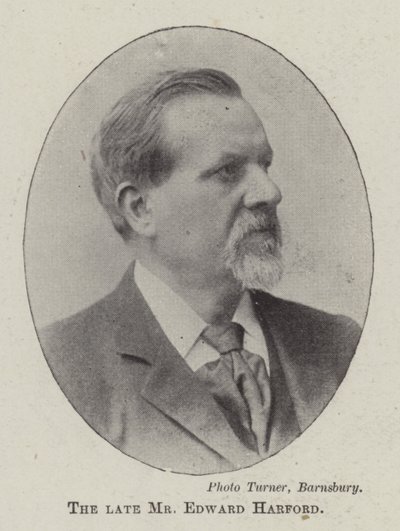 Den bortgångne Mr Edward Harford av English Photographer