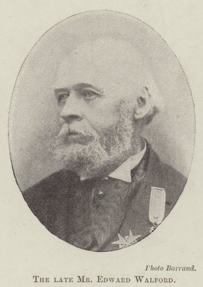 Den bortgångne Mr Edward Walford av English Photographer