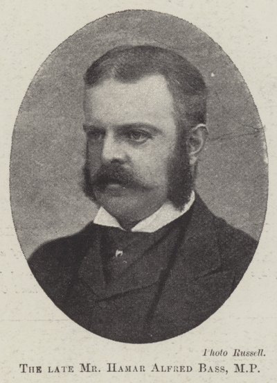 Den framlidne Hamar Alfred Bass, MP av English Photographer