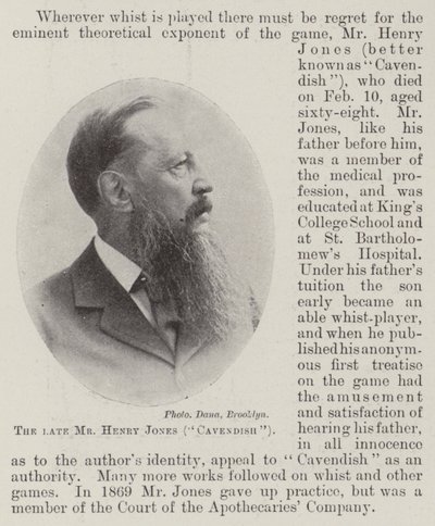 Den bortgångne Mr Henry Jones (Cavendish) av English Photographer