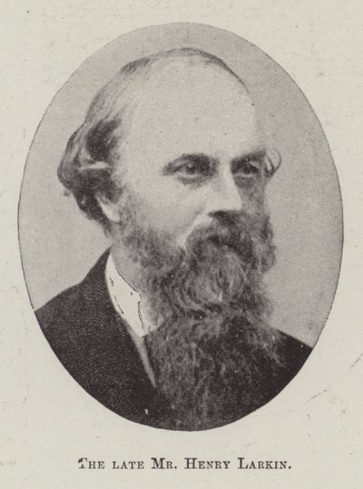 Den bortgångne Mr Henry Larkin av English Photographer