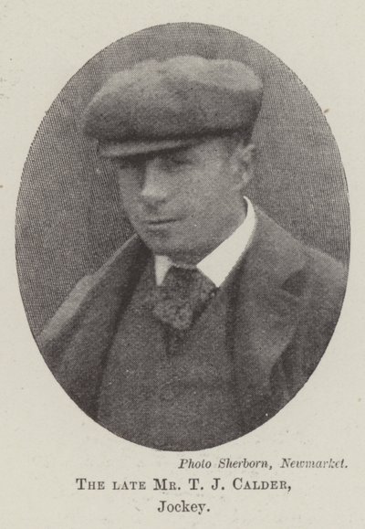Den bortgångne herr T J Calder, Jockey av English Photographer