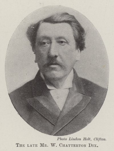 Den bortgångne Mr W Chatterton Dix av English Photographer