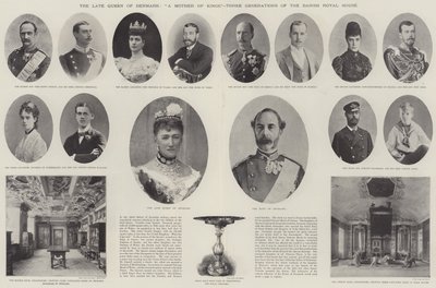 Den bortgångne drottningen av Danmark, A Mother of Kings, tre generationer av det danska kungahuset av English Photographer