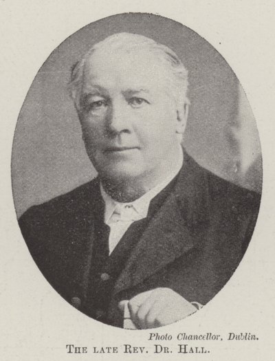 Den framlidne pastor Dr Hall av English Photographer