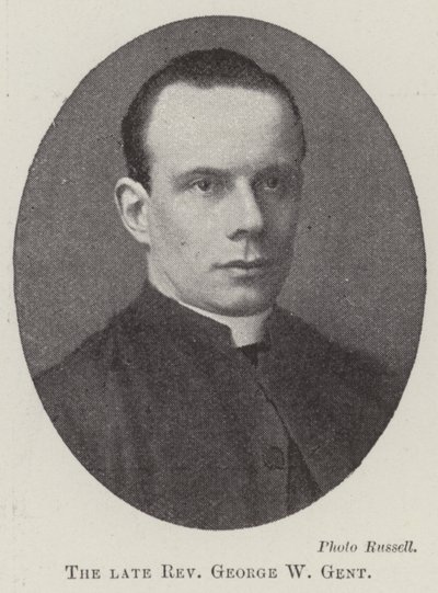 Den framlidne pastor George W Gent av English Photographer
