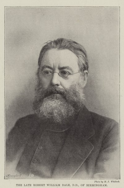 Den framlidne Robert William Dale, DD, från Birmingham av English Photographer