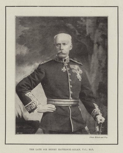 Den framlidne Sir Henry Havelock-Allan, VC, MP av English Photographer