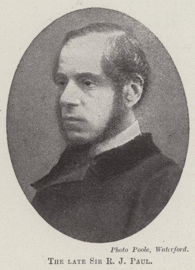 Den framlidne Sir R J Paul av English Photographer