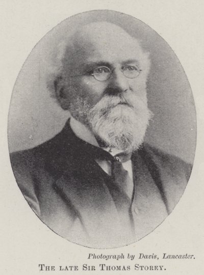 Den bortgångne Sir Thomas Storey av English Photographer