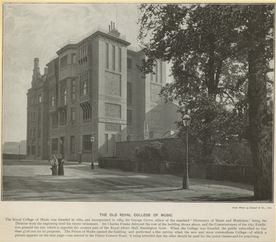 Gamla Royal College of Music av English Photographer