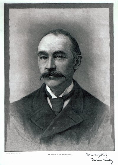 Thomas Hardy, 1892 av English Photographer
