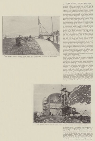 Till Nordpolen med ballong av English Photographer