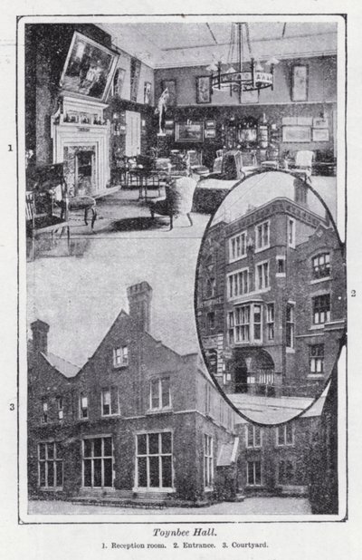 Toynbee Hall (s/v foto) av English Photographer