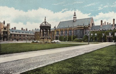 Trinity College, den stora domstolen av English Photographer