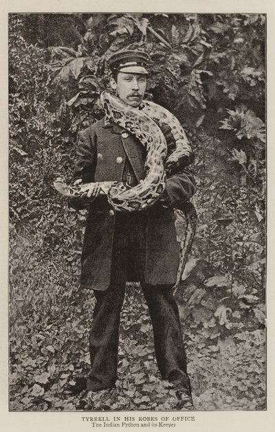 Tyrrell i sina ämbetskläder av English Photographer