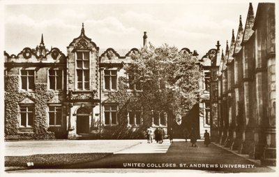 United Colleges, St Andrews University, Skottland (s/v foto) av English Photographer